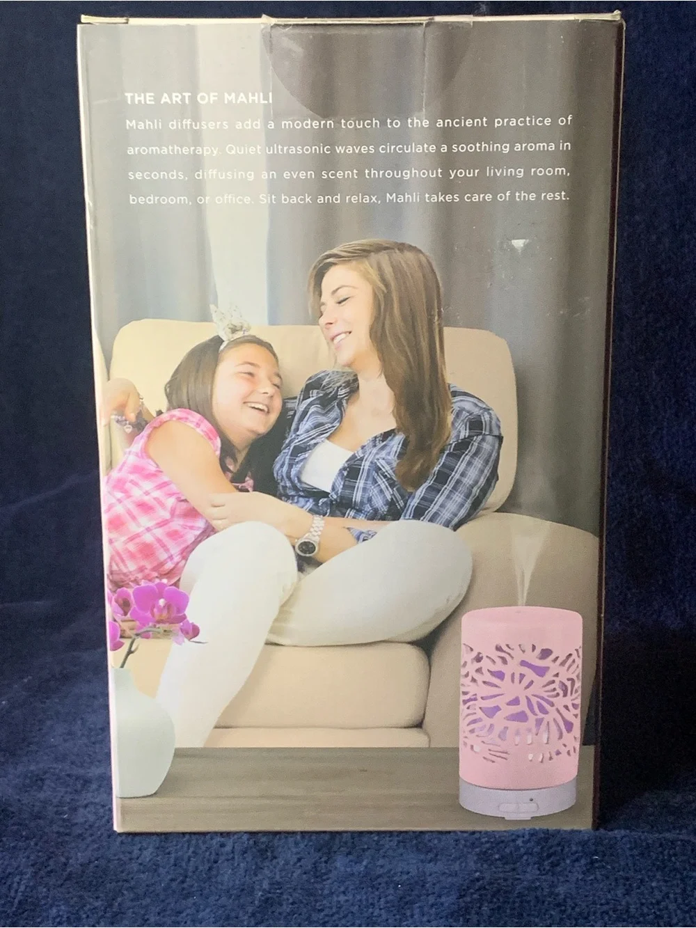 Mahli Ceramic Bloom Aroma Diffuser - Pink
